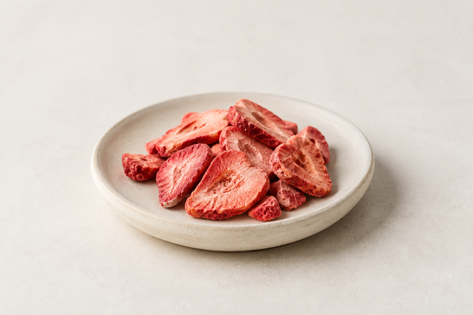 Freeze-dried strawberries